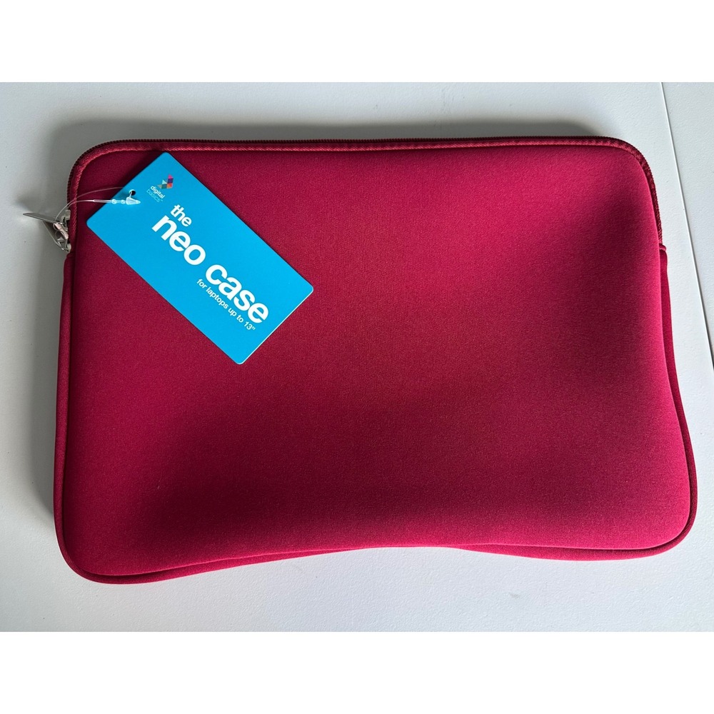 Digital Basics Neo Case 13 Inch IPad/Laptop Sleeve Neoprene Jester Red BUCSNE13